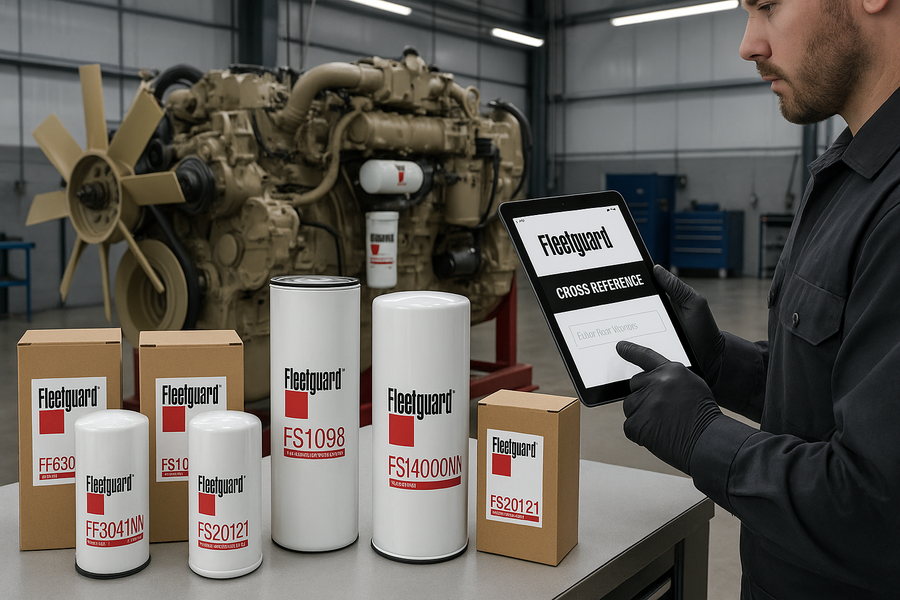 Fleetguard Filters & Cross Reference Guide for Diesel Engines Peak